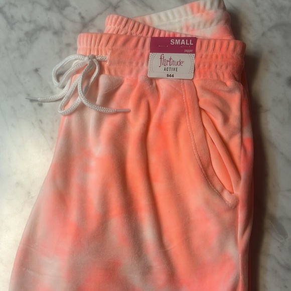 Flirtitude Velour Active Jogger - Picture 2 of 3